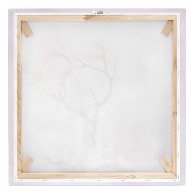 Stampa su tela - Magnolia in glass - Quadrato 1:1