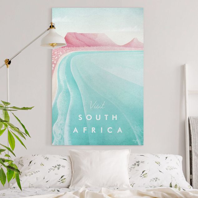 Quadri tela mare Poster di viaggio - Sudafrica