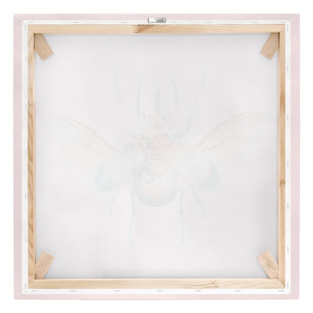 Stampa su tela - Vintage Beetle - Quadrato 1:1
