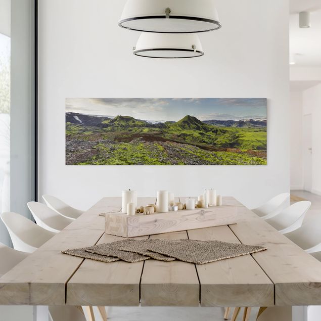 Quadri moderni per soggiorno Rjupnafell in Islanda