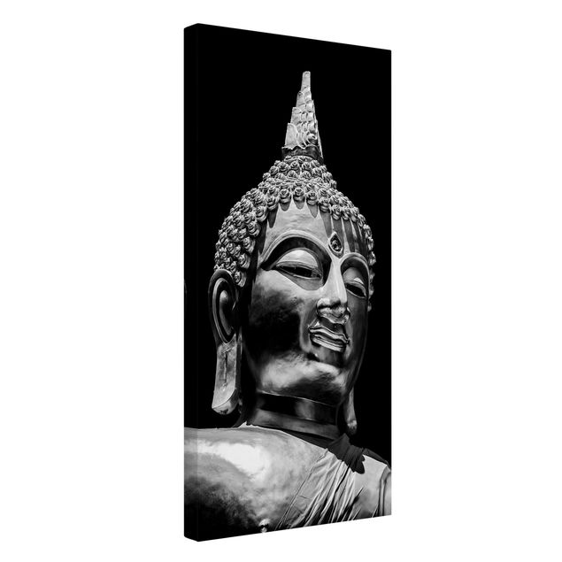 Quadri moderni per soggiorno Volto di statua di Buddha