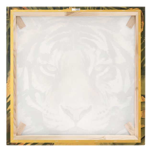 Quadri su tela Tigre nella giungla