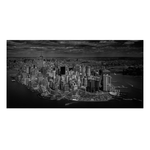 Quadri su tela New York - Manhattan dall'alto