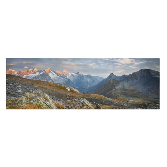 Stampa su tela - Col De Fenêtre Switzerland - Panoramico
