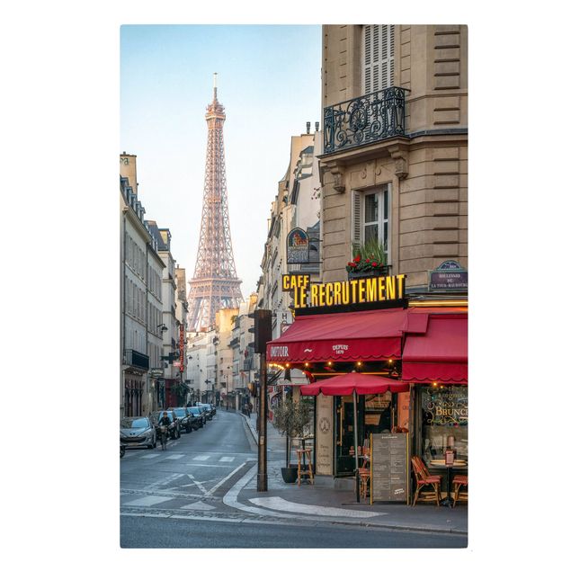 Stampa su tela Strade di Parigi