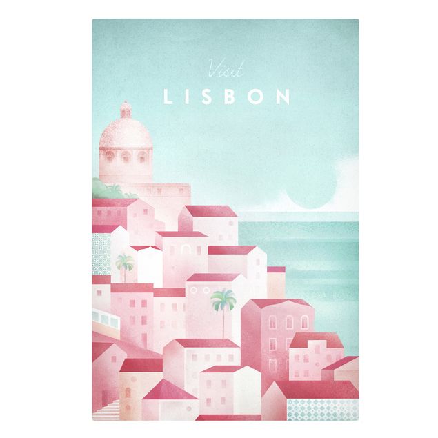Quadri su tela Poster di viaggio - Lisbona