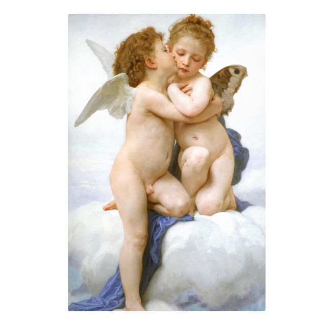 Quadri su tela - William Adolphe Bouguereau - Il Primo Bacio