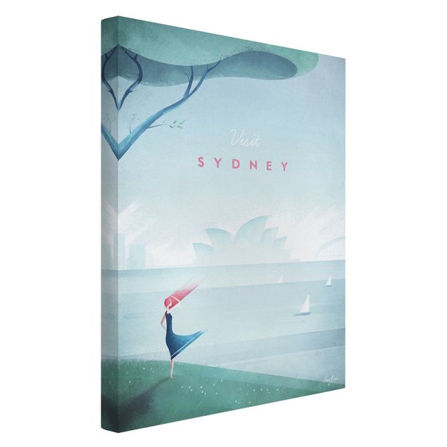 Quadri mare e spiaggia Poster di viaggio - Sidney