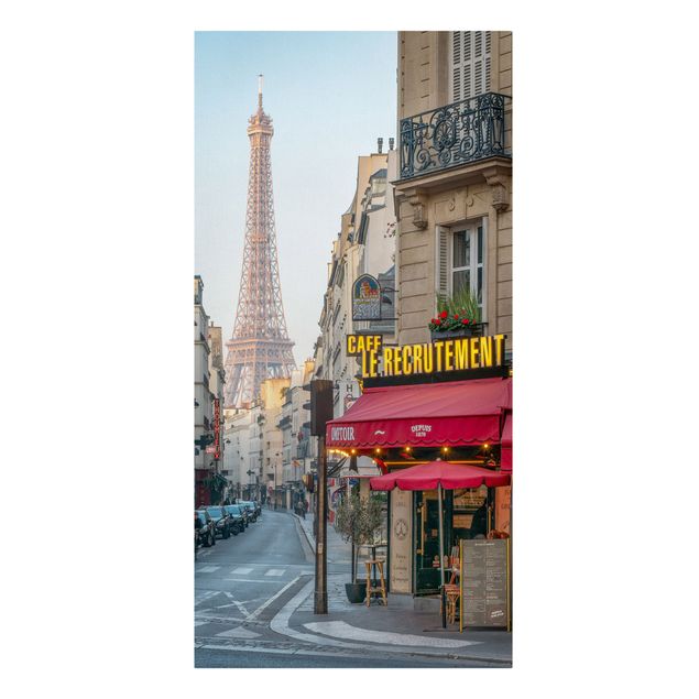 Stampa su tela Strade di Parigi