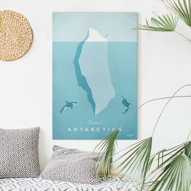 quadri con animali Poster di viaggio - Antartide