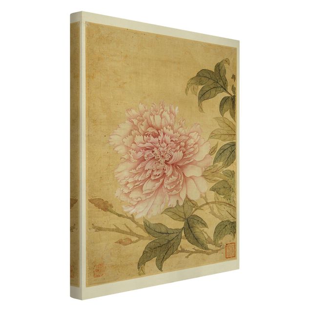 Stampe su tela Yun Shouping - Crisantemo