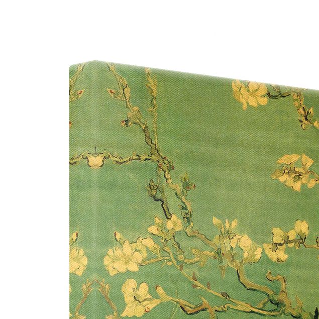 Quadro su tela oro - Vincent van Gogh - Ramo di mandorlo fiorito