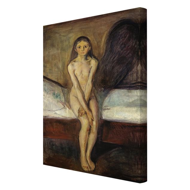 Quadri su tela - Edvard Munch - pubertà