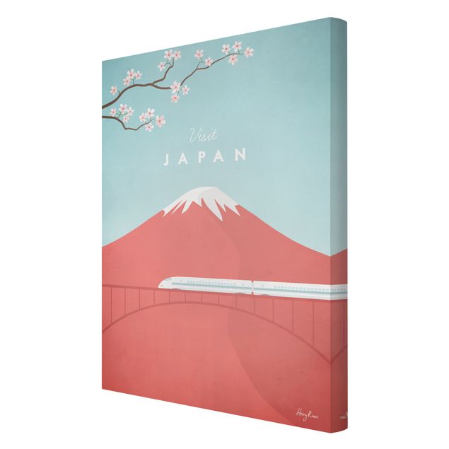 Stampa su tela - Poster Viaggio - Giappone - Verticale 3:2