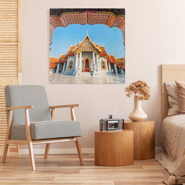Riproduzioni su tela quadri famosi Tempio a Bangkok