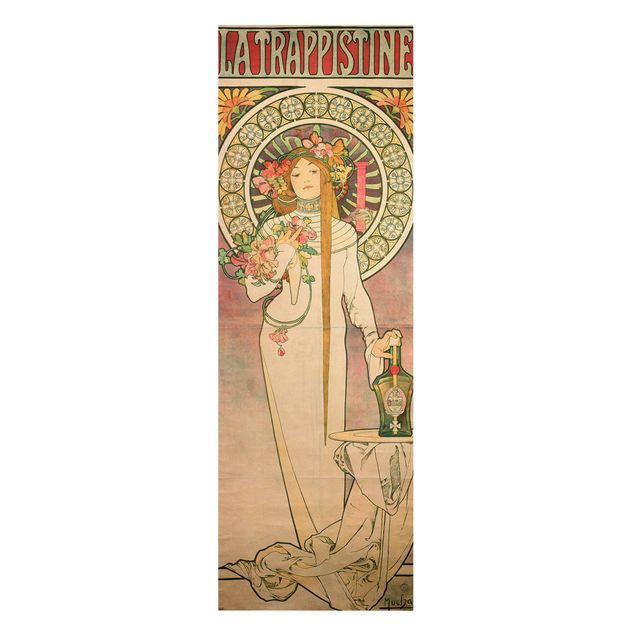 Quadri su tela - Alfons Mucha - Pubblicita Poster Per La Trappistine