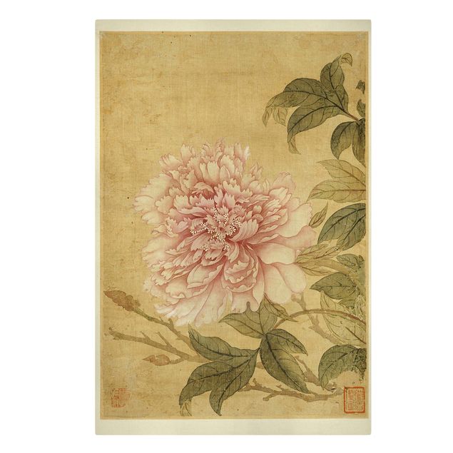Stampa su tela - Yun Shouping - Chrysanthemum - Verticale 3:2