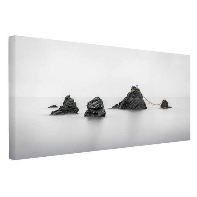 Riproduzioni su tela quadri famosi Meoto Iwa - Le rocce della coppia sposata