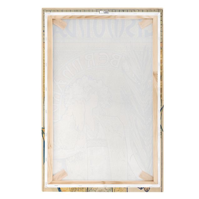 Quadri su tela - Alfons Mucha - Poster Per La Gismonda Gioco