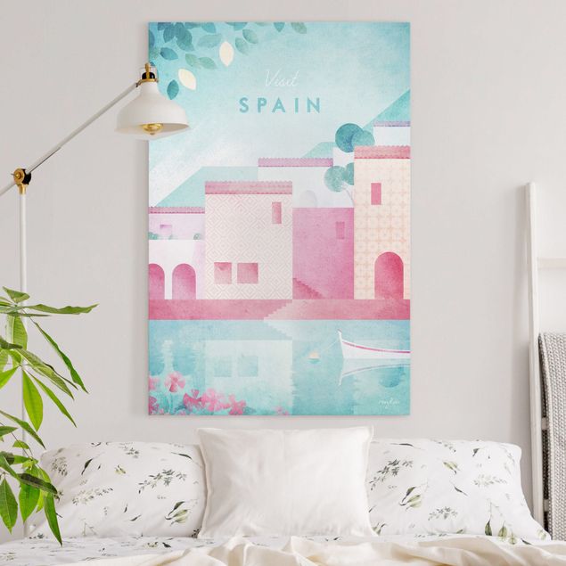Riproduzione quadri su tela Poster di viaggio - Spagna