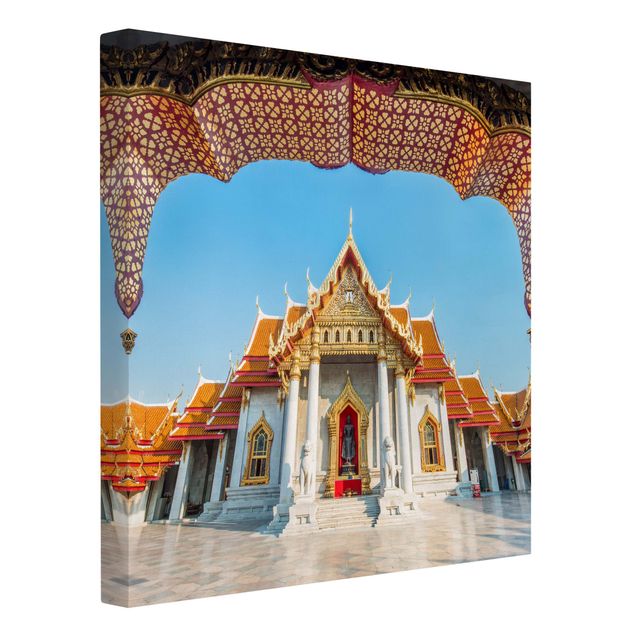 Quadri moderni per soggiorno Tempio a Bangkok