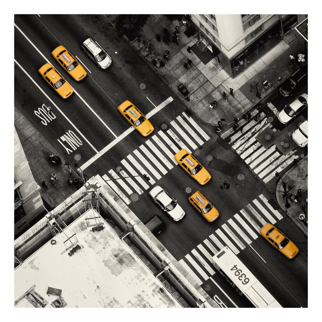 Stampa su tela Taxi di New York