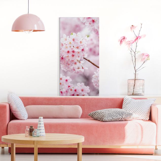 Quadri su tela fiori Fioriture di ciliegio giapponesi