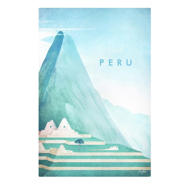 Quadri su tela Poster di viaggio - Perù