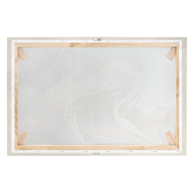 Stampa su tela - Vintage White Board Heron II - Orizzontale 2:3
