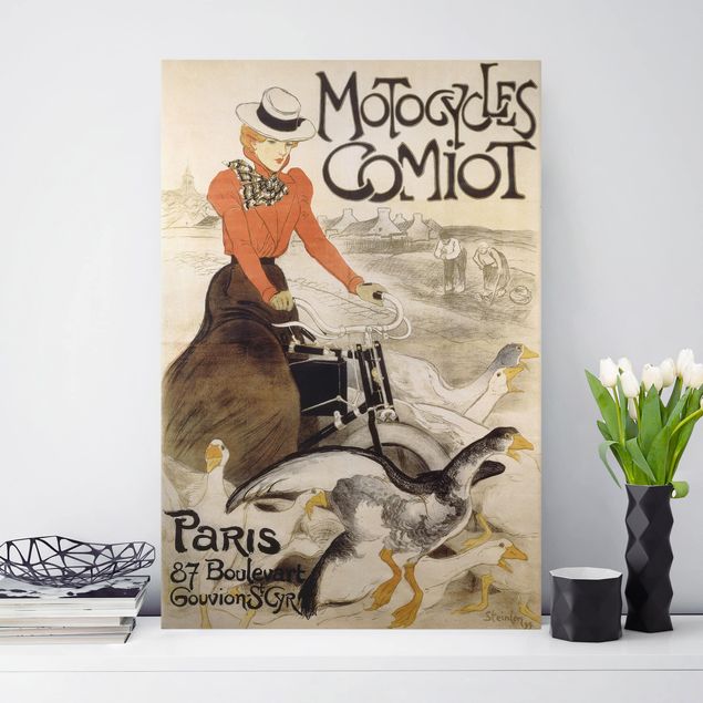 stampe animali Théophile Steinlen - Poster per Motor Comiot