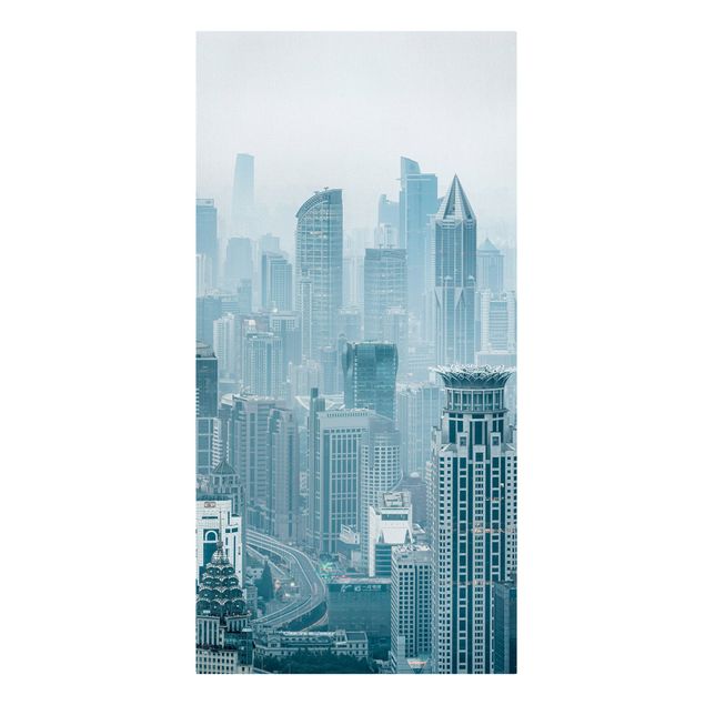 Stampa su tela Shanghai fredda