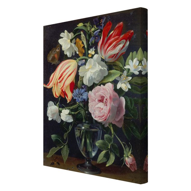 Stampe su tela Daniel Seghers - Vaso con fiori