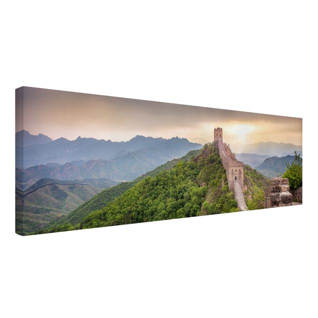 Stampe su tela città La muraglia infinita della Cina