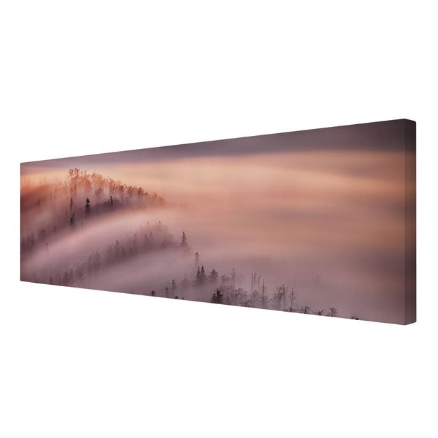 Stampa su tela - Nebbia Flood - Panoramico