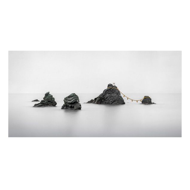 Quadri moderni per soggiorno Meoto Iwa - Le rocce della coppia sposata