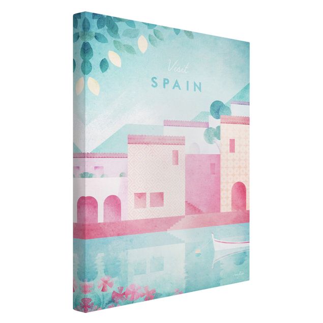 Stampe su tela Poster di viaggio - Spagna