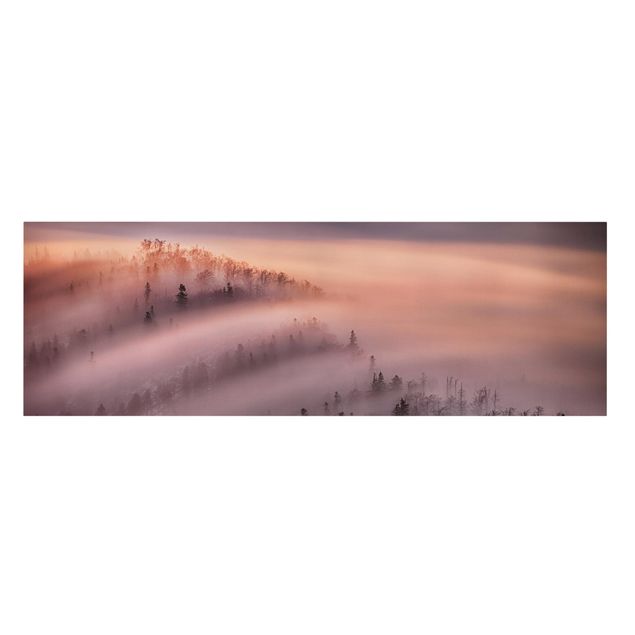 Stampa su tela - Nebbia Flood - Panoramico