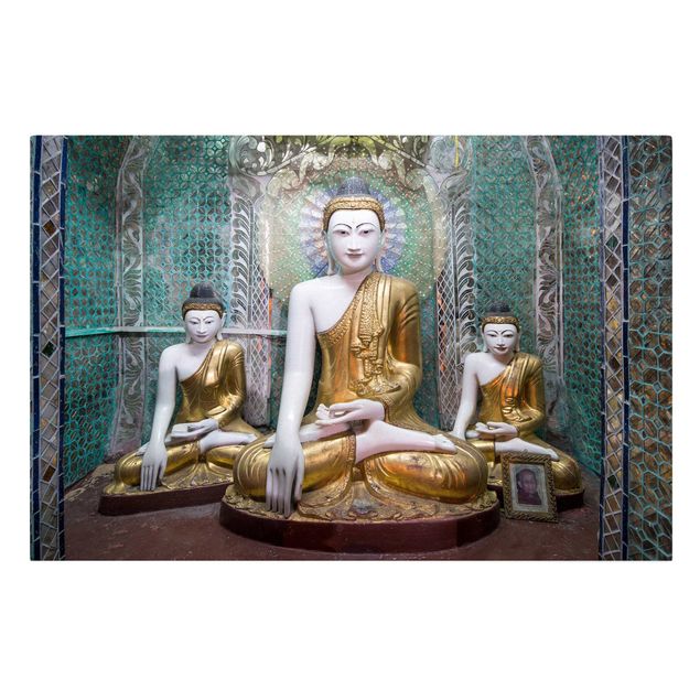 Quadri moderni per soggiorno Statue di Buddha