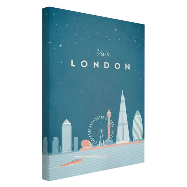 Stampe su tela città Poster di viaggio - Londra