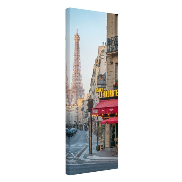 Quadri moderni per soggiorno Strade di Parigi