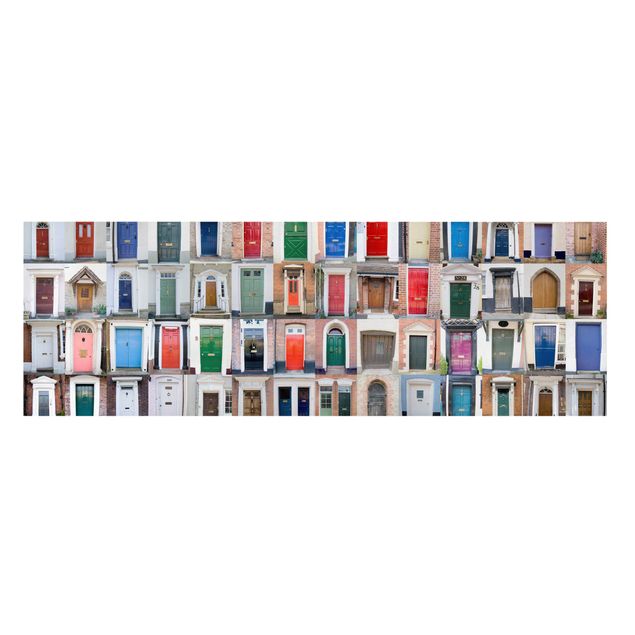 Stampa su tela - 100 Doors - Panoramico
