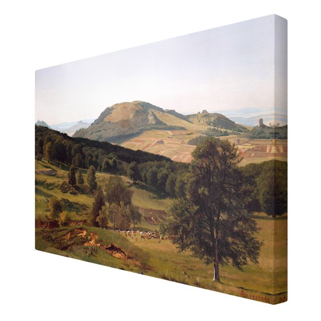 Albert Bierstadt Albert Bierstadt - Collina e valle