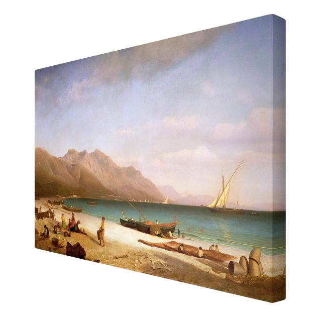 Albert Bierstadt quadri Albert Bierstadt - Baia di Salerno