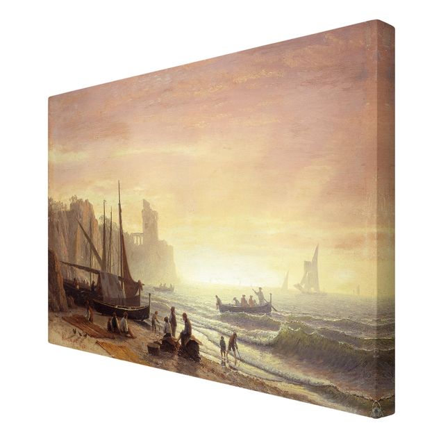 Albert Bierstadt Albert Bierstadt - La flotta da pesca
