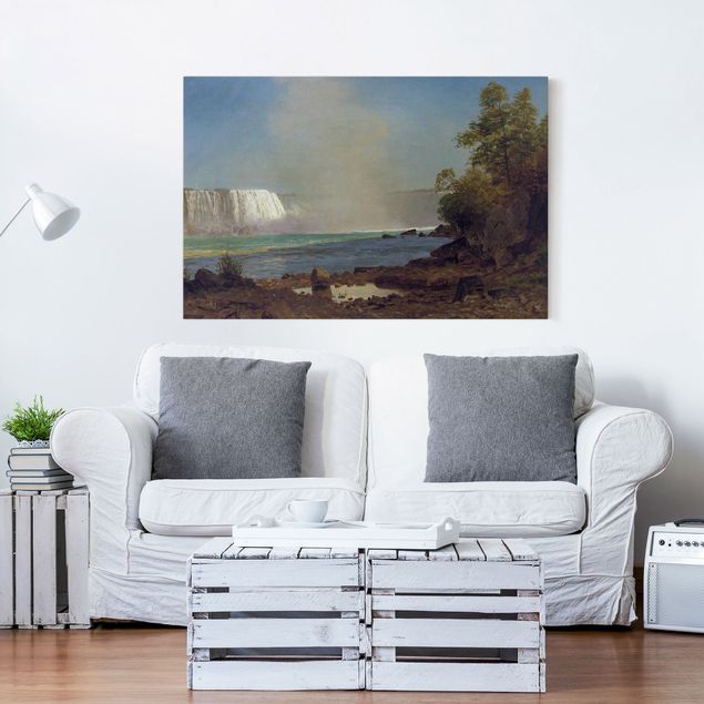 Riproduzione quadri su tela Albert Bierstadt - Cascate del Niagara