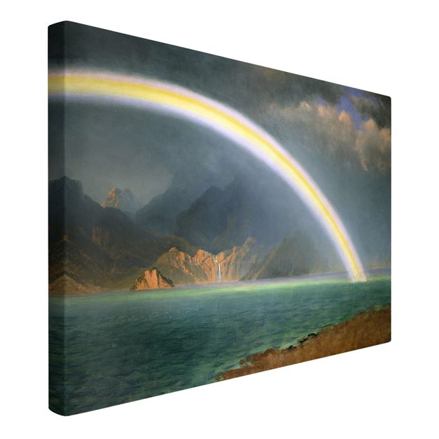 Albert Bierstadt Albert Bierstadt - Arcobaleno sul lago Jenny, Wyoming