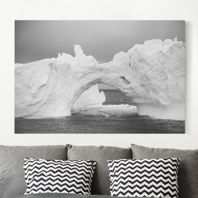 Stampe su tela paesaggio Iceberg antartico II