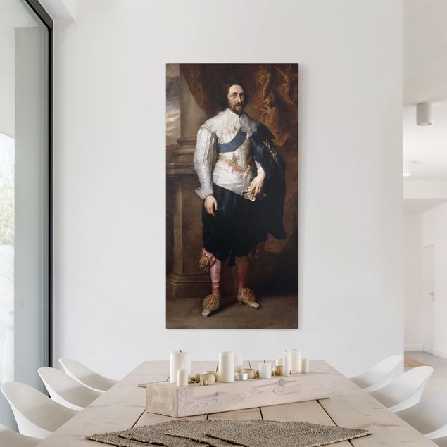 Quadri moderni per soggiorno Anthonis Van Dyck - Charles, Marchese di Vieuville
