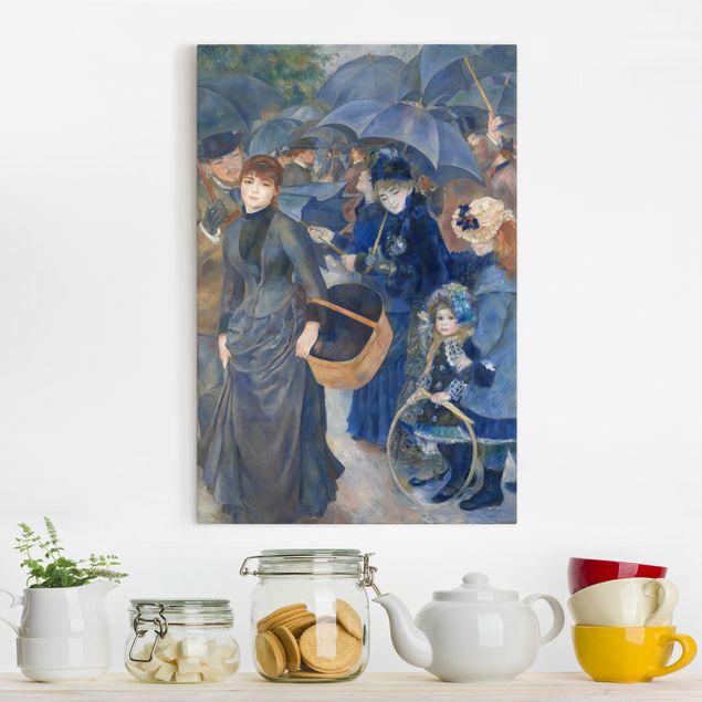 Quadri su tela Auguste Renoir - Ombrelli