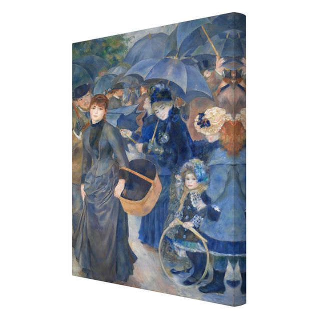 Stampa su tela Auguste Renoir - Gli Ombrelli - Verticale 2:3